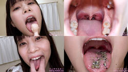 [Mouth Fetish] Ayami Emoto&#39;s maniac mouth observation and mouth fetish play! [Marunomi]