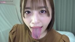 ① Completely subjective video of Moe Hazuki! Show your tongue! Spitting! Lens licking!