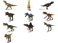 映像CG Dinosaur Collection-001 10点セット