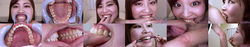 [With bonus video] Ayaka Mochizuki&#39;s teeth and bite series 1-3 together DL