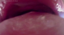 * New sample * [Fetish: Super up of mouth, lips, tongue, saliva] What is a camera blowjob?