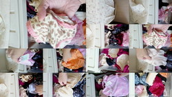 [****] housewife (mature women) of the check in the closet put underwear (panties, bras)?