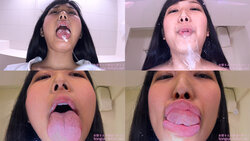 Nana Maeno - Smell of Her Erotic Long Tongue and Spit Part 1
