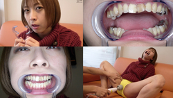 [Tooth Fetish] Popular actress Nao Yuuki&#39;s tooth / mouth observation &amp; electric massage play!