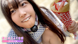 [Self-shame with saliva on the roadside! Daytime dignified walk in the mouth ☆]-Nana Maeno-